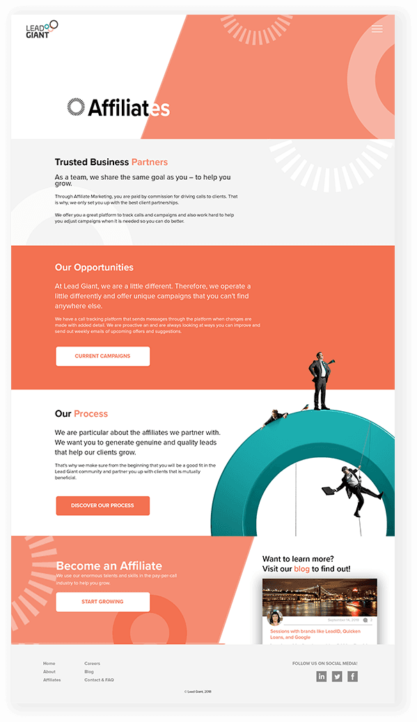 Full screen design 1