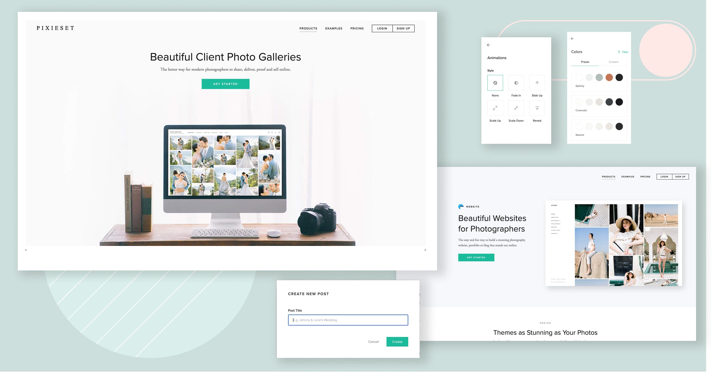 Pixieset Web Builder
