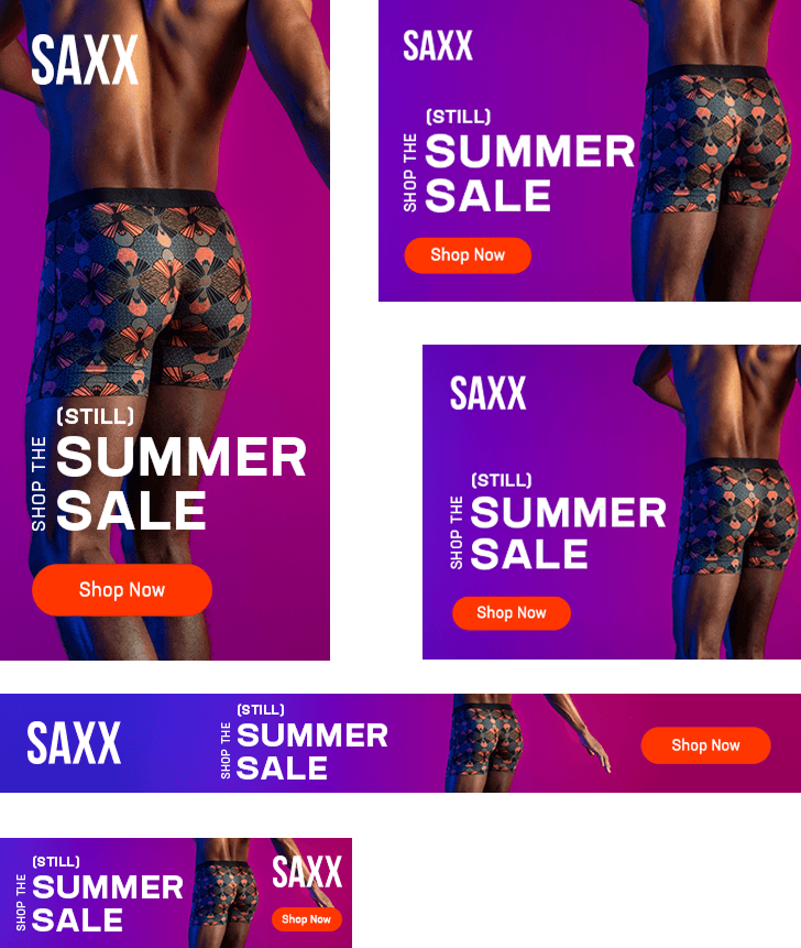 SAXX Campaign Layout