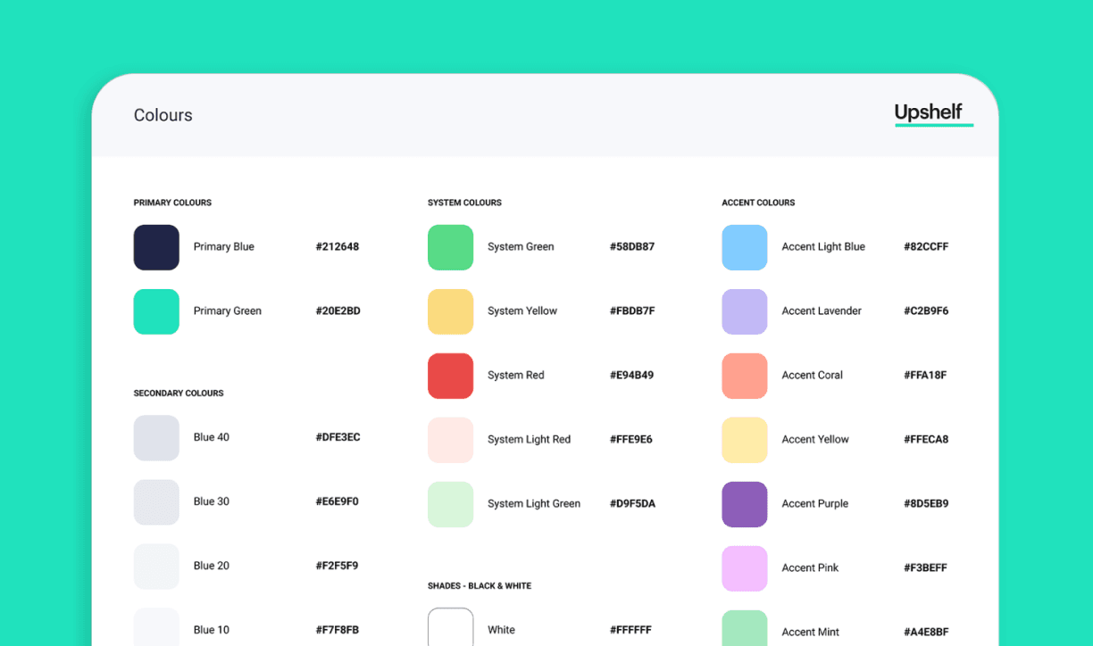 Upshelf Design System
